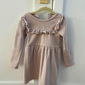 PINK LONG SLEEVE DRESS